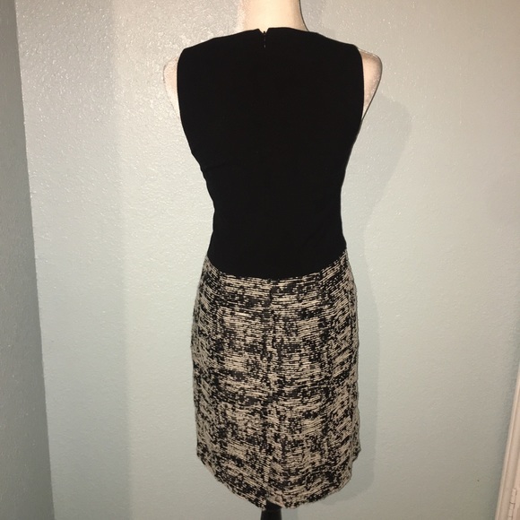 Calvin Klein Velvet Marled Sheath Dress Cross Over - Picture 5 of 5